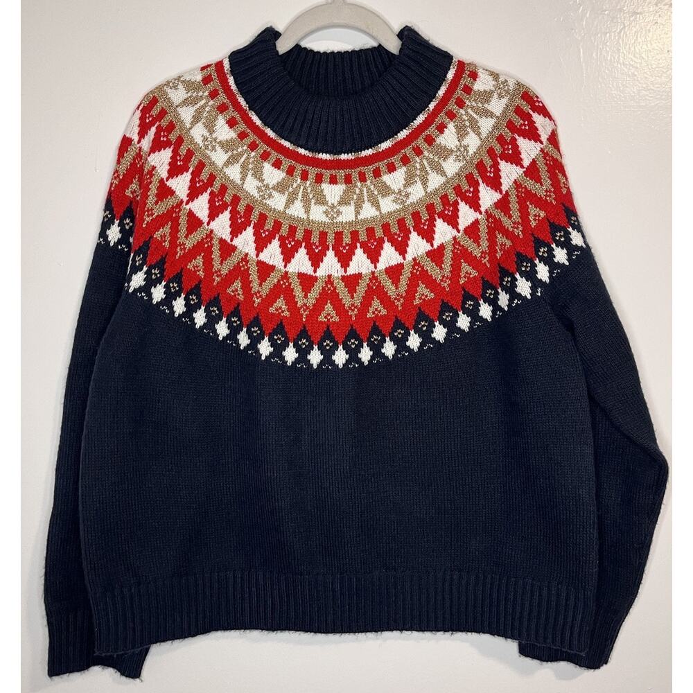 Tommy Hilfiger Sweater women’s L Fair Isle